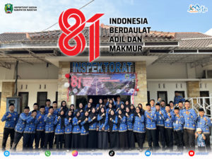 Mengusung “Indonesia Berdaulat, Adil, dan Makmur”, Inspektorat Magetan Kobarkan Semangat Perjuangan di HUT ke-81 RI